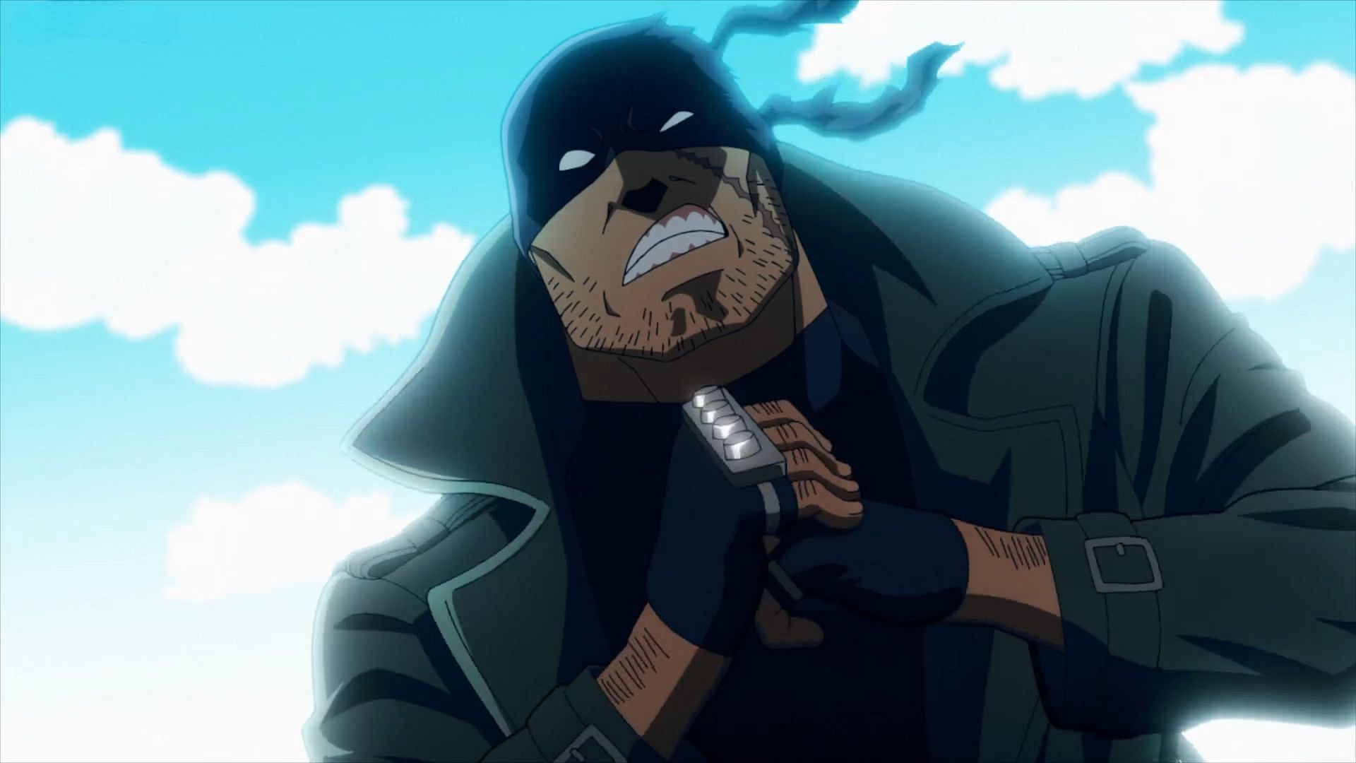 Knuckleduster as seen in My Hero Academia: Vigilantes (Image via Bones Film )